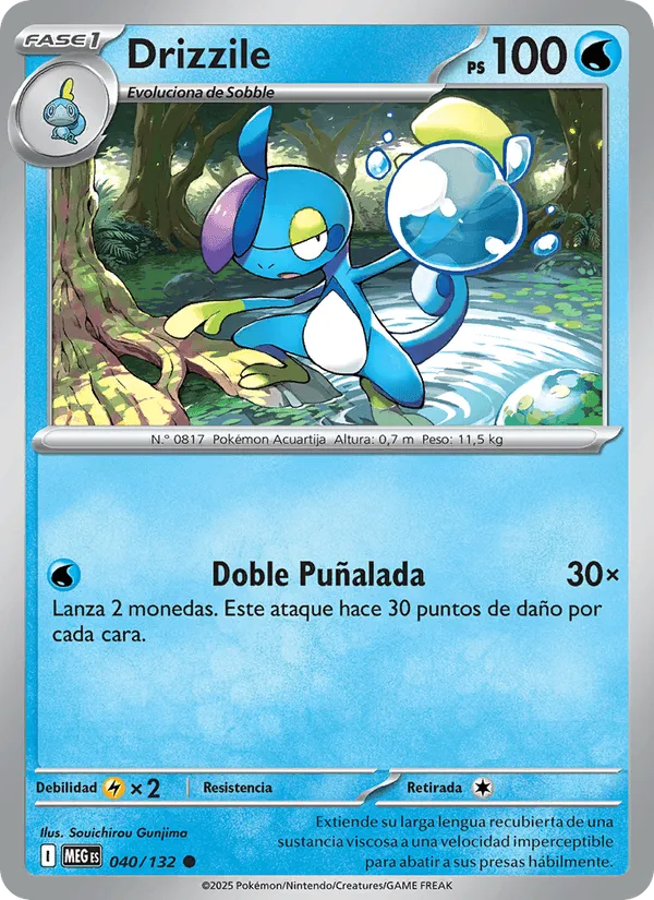 Drizzile · Megaevolución 040/132