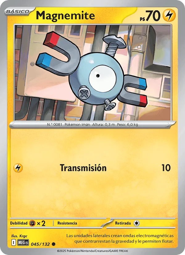 Magnemite · Megaevolución 045/132