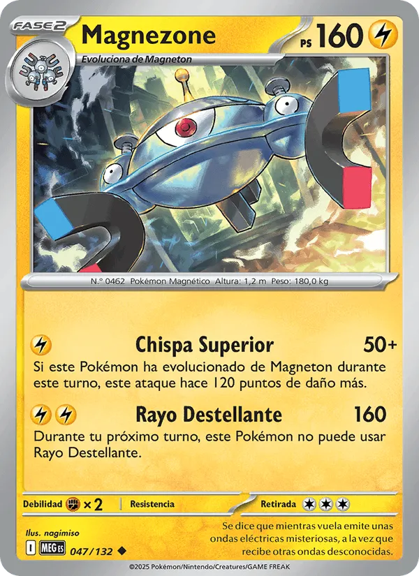 Magnezone · Megaevolución 047/132