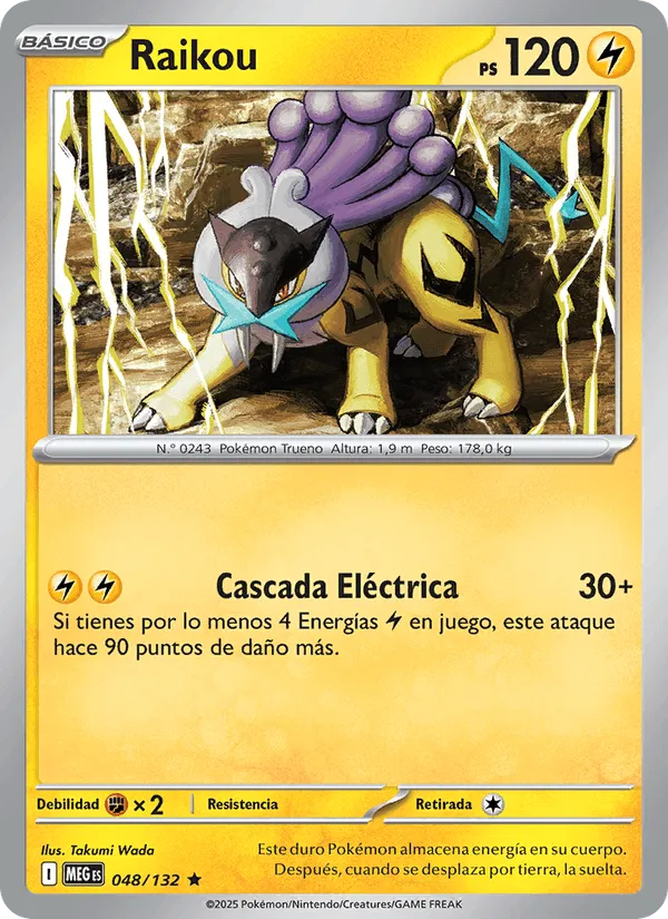 Raikou · Megaevolución 048/132