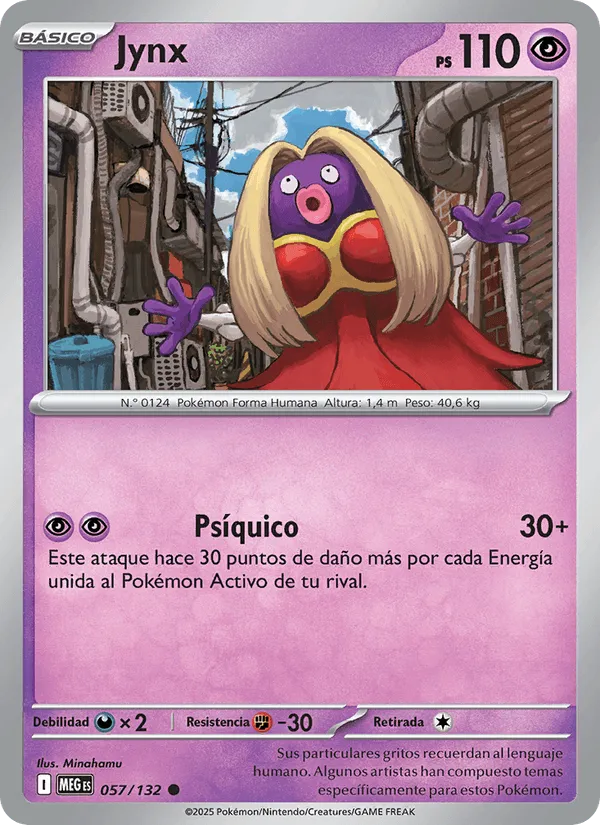 Jynx · Megaevolución 057/132