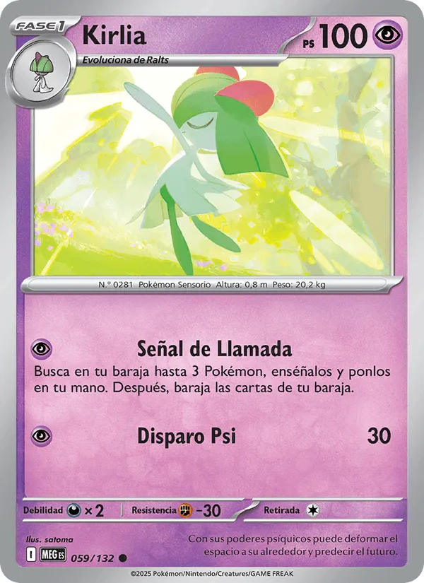 Kirlia · Megaevolución 059/132