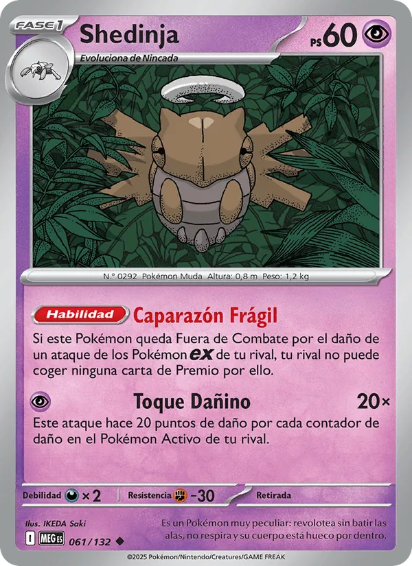 Shedinja · Megaevolución 061/132