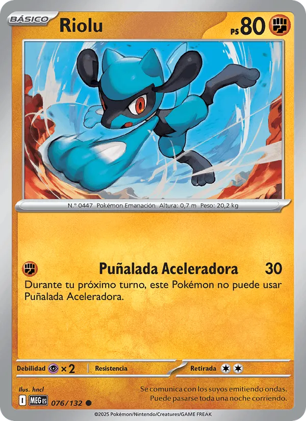 Riolu · Megaevolución 076/132