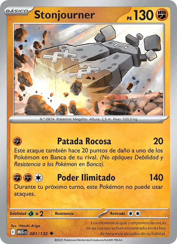 Stonjourner · Megaevolución 081/132