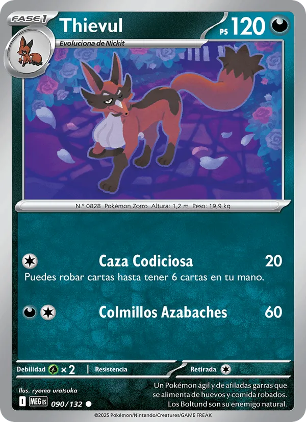 Thievul · Megaevolución 090/132