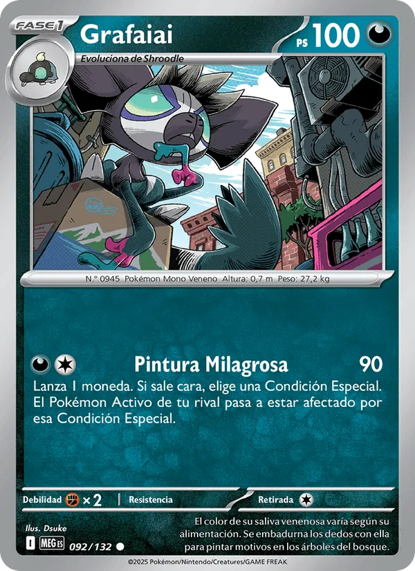 Grafaiai · Megaevolución 092/132