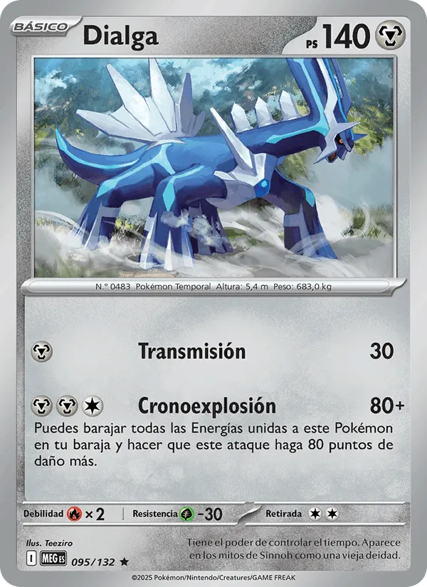 Dialga · Megaevolución 095/132