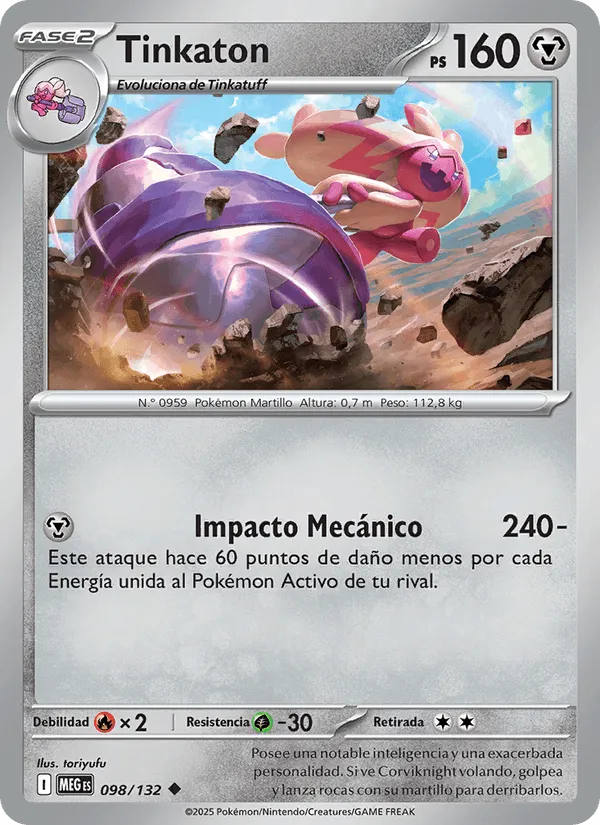 Tinkaton · Megaevolución 098/132