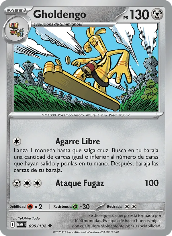 Gholdengo · Megaevolución 099/132