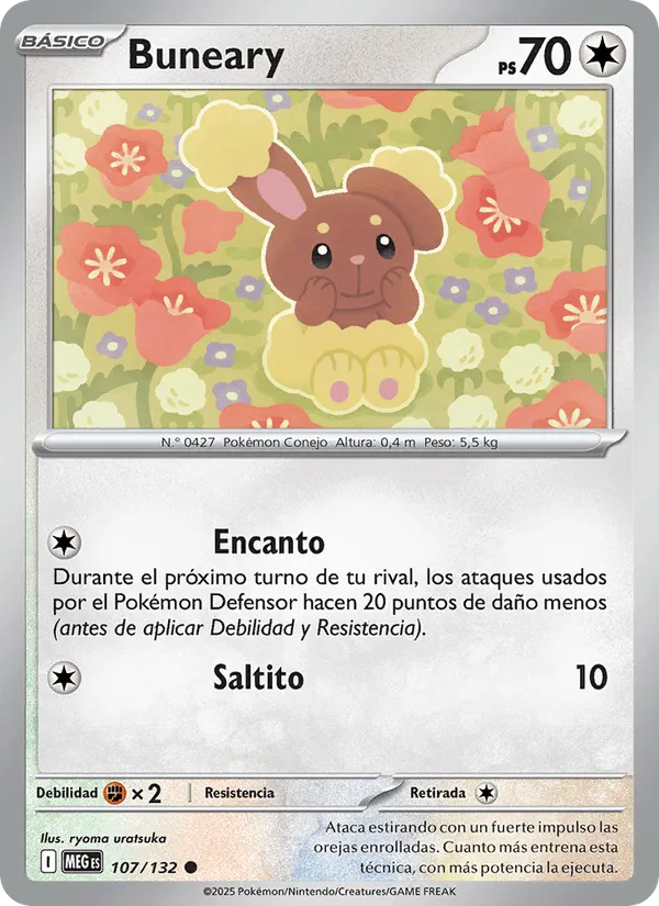 Buneary · Megaevolución 107/132