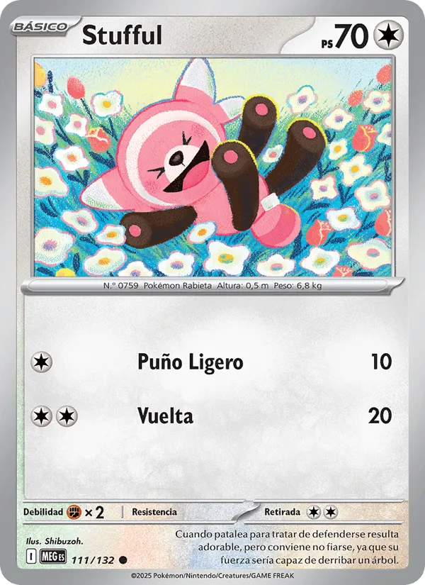 Stufful · Megaevolución 111/132