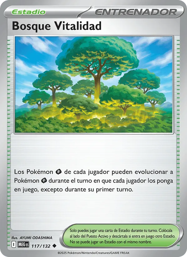 Bosque Vitalidad · Megaevolución 117/132