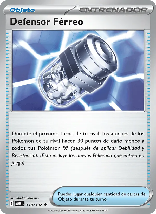 Defensor Férreo · Megaevolución 118/132