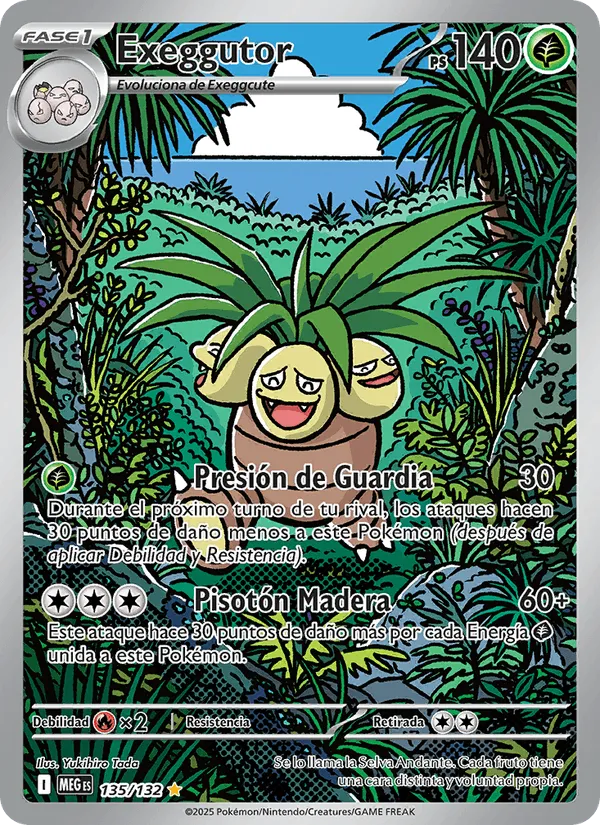 Exeggutor · Megaevolución 135/132