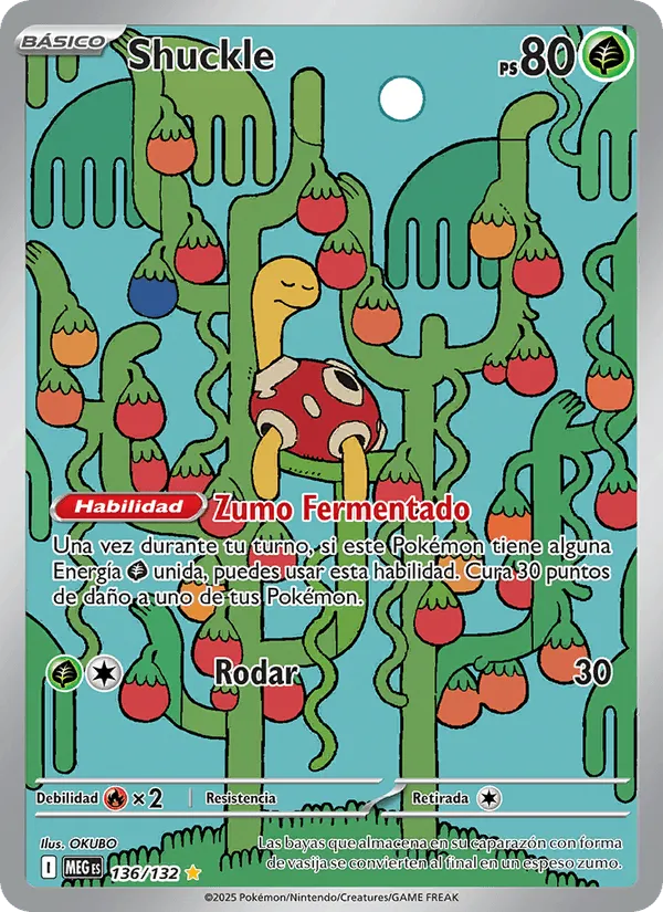 Shuckle · Megaevolución 136/132