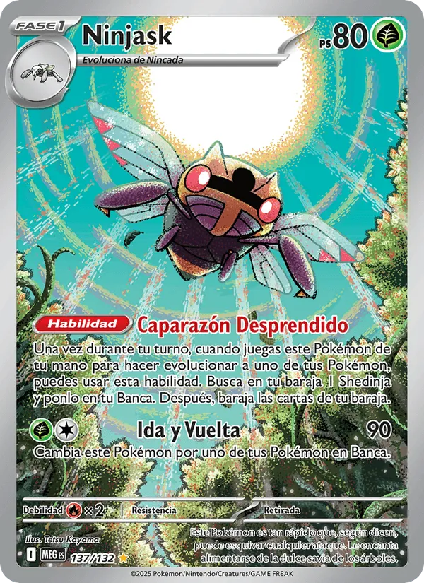 Ninjask · Megaevolución 137/132