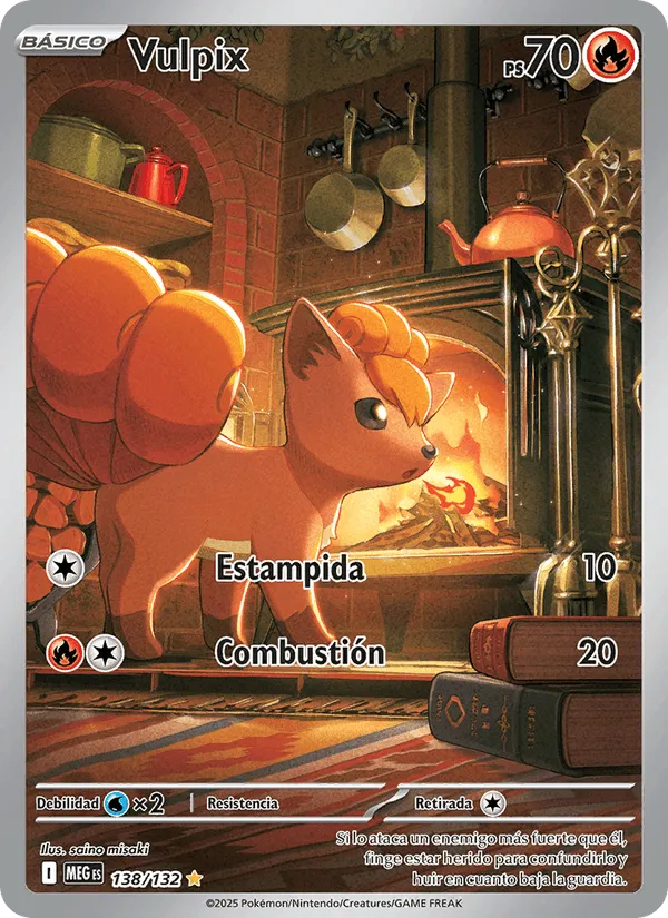 Vulpix · Megaevolución 138/132