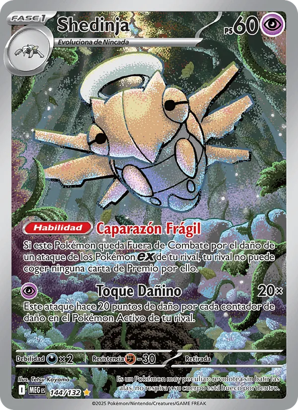 Shedinja · Megaevolución 144/132