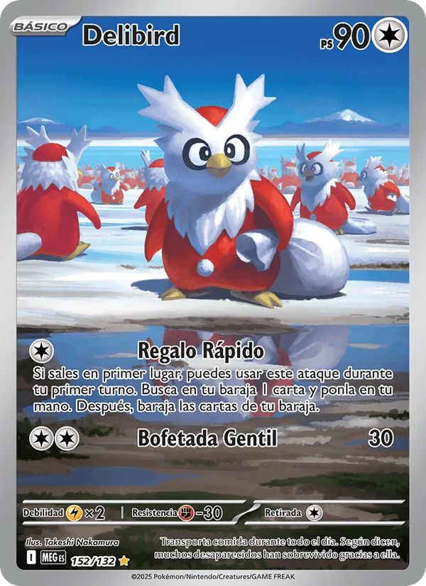 Delibird · Megaevolución 152/132
