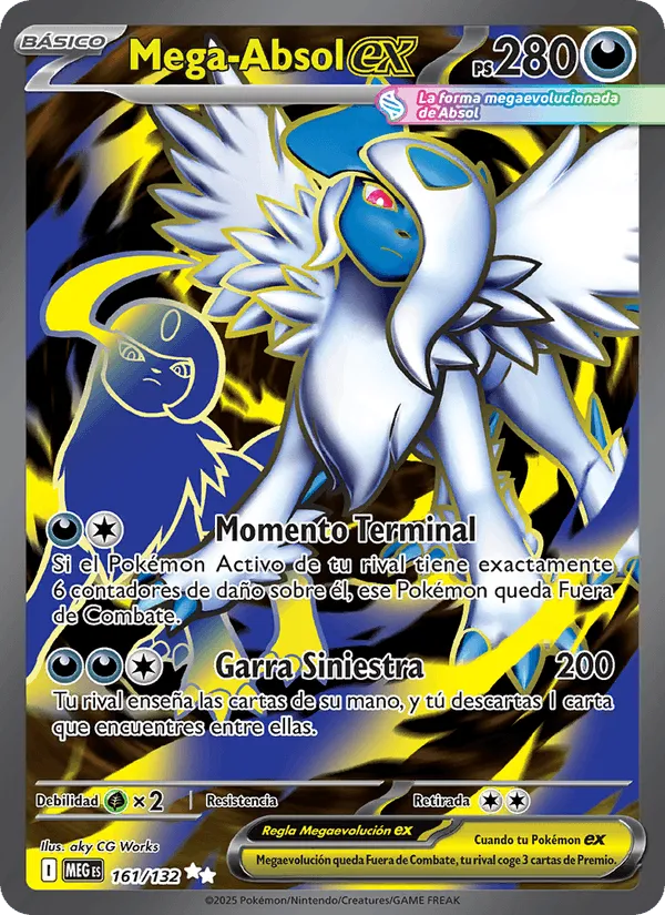 Mega-Absol ex · Megaevolución 161/132