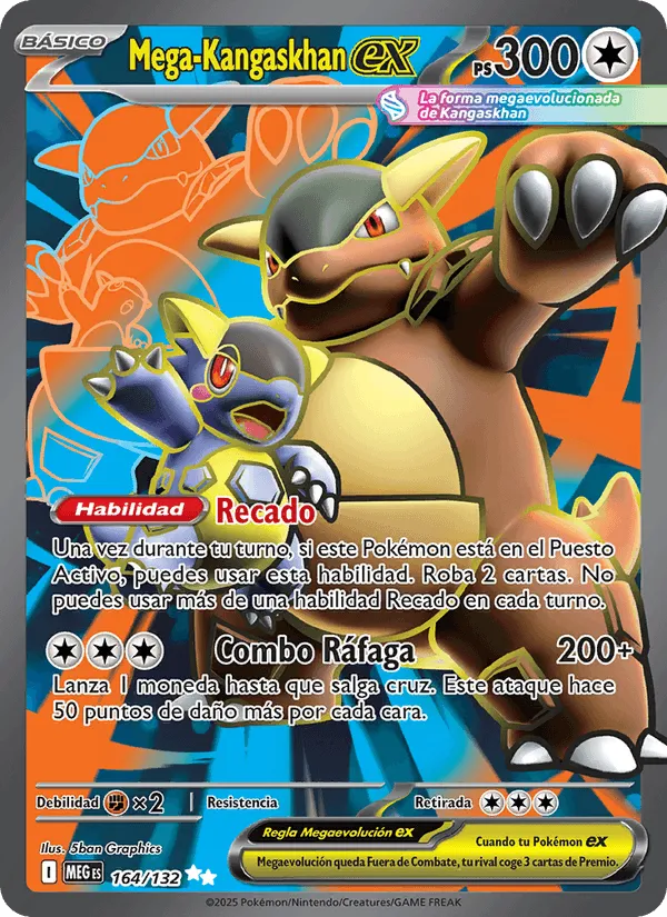 Mega-Kangaskhan ex · Megaevolución 164/132