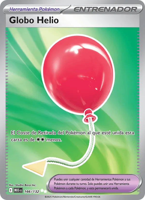 Globo Helio · Megaevolución 166/132