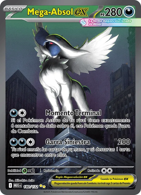 Mega-Absol ex · Megaevolución 180/132