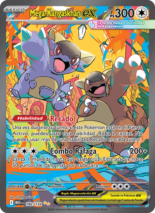 Mega-Kangaskhan ex · Megaevolución 182/132