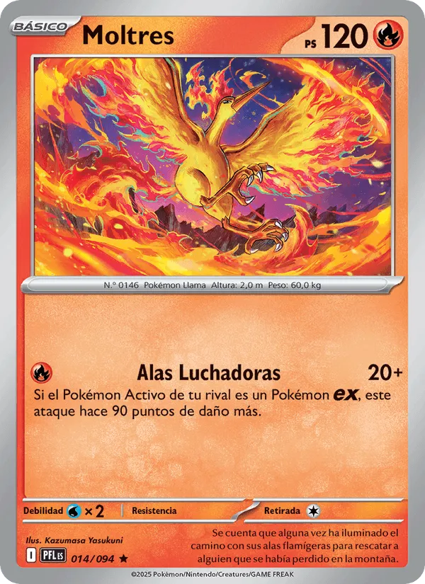 Moltres · Fuegos Fantasmales 014/94