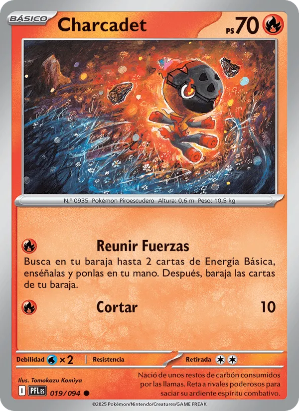 Charcadet · Fuegos Fantasmales 019/94