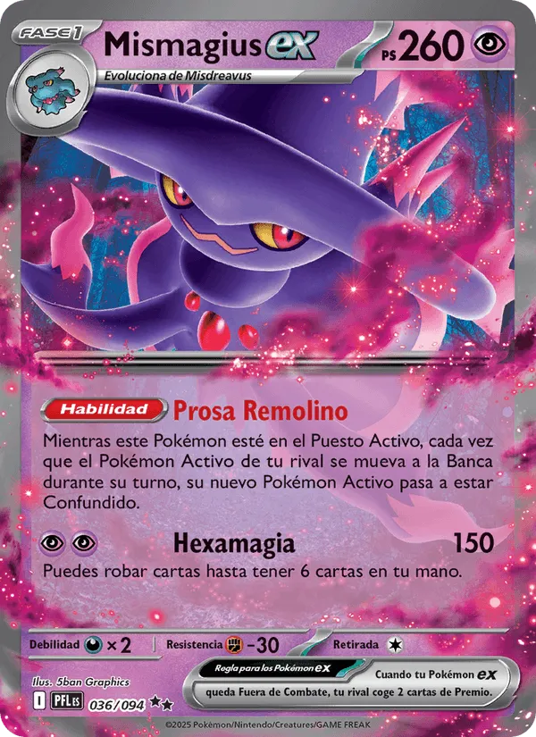 Mismagius ex · Fuegos Fantasmales 036/94