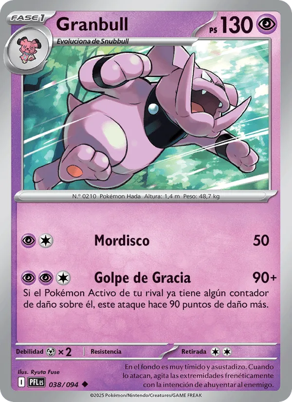 Granbull · Fuegos Fantasmales 038/94