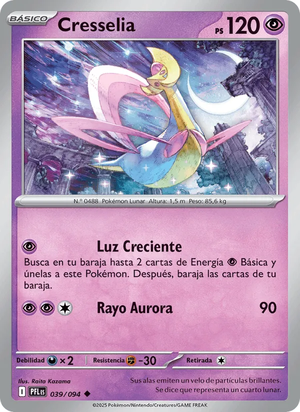 Cresselia · Fuegos Fantasmales 039/94