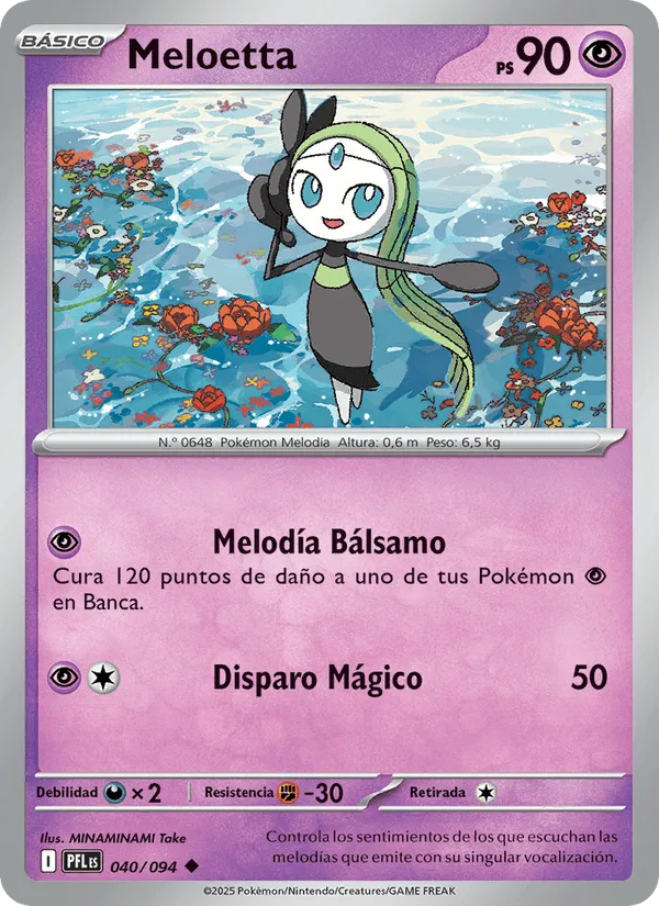 Meloetta · Fuegos Fantasmales 040/94