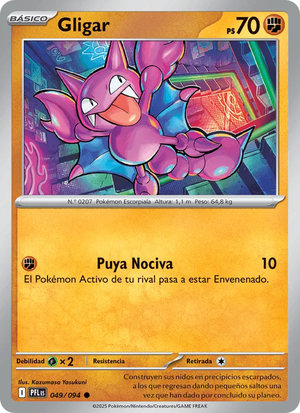 Gligar · Fuegos Fantasmales 049/94