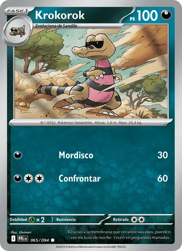 Krokorok · Fuegos Fantasmales 065/94