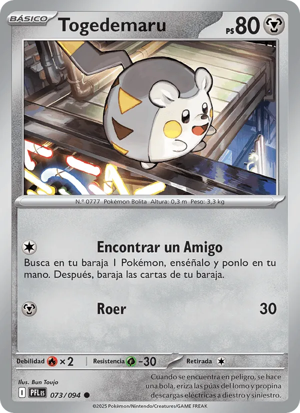 Togedemaru · Fuegos Fantasmales 073/94