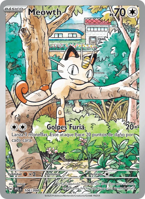 Meowth · Fuegos Fantasmales 106/94