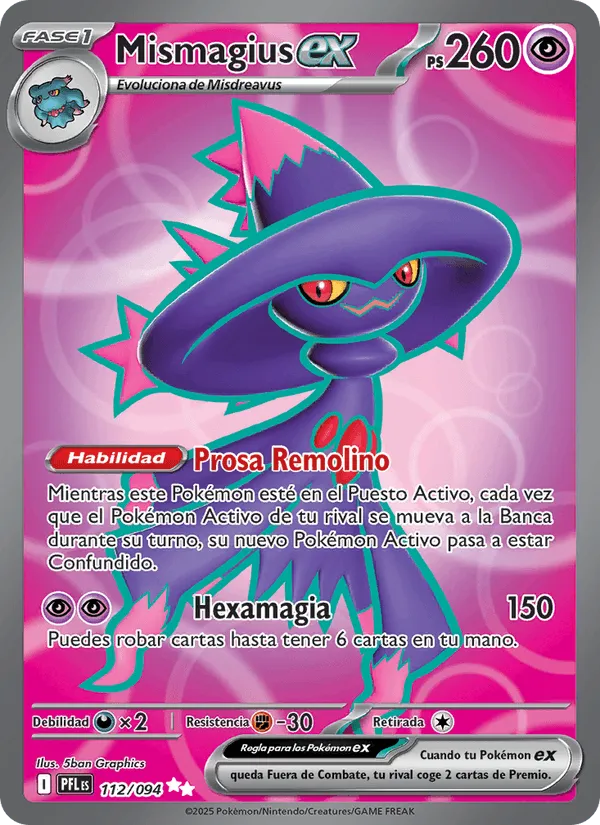 Mismagius ex · Fuegos Fantasmales 112/94
