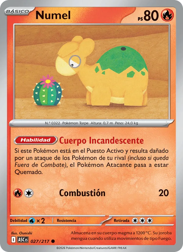 Numel · Héroes Ascendentes 027/217