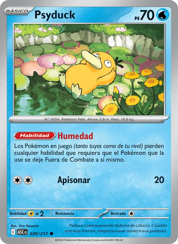 Psyduck · Héroes Ascendentes 039/217
