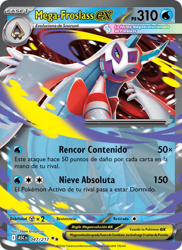 Mega-Froslass ex · Héroes Ascendentes 047/217