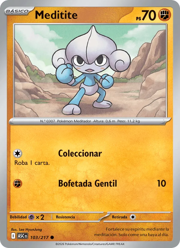 Meditite · Héroes Ascendentes 103/217