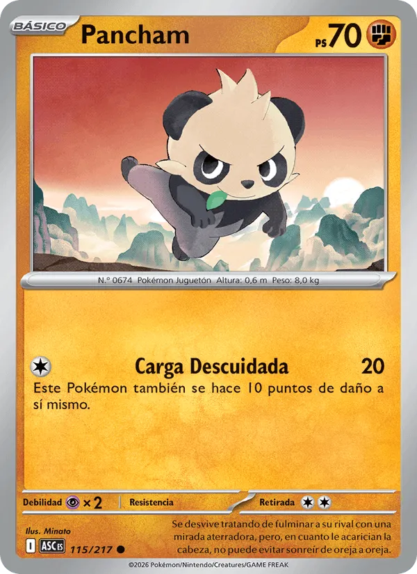 Pancham · Héroes Ascendentes 115/217