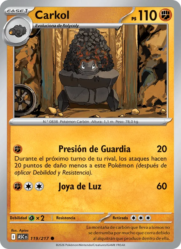 Carkol · Héroes Ascendentes 119/217