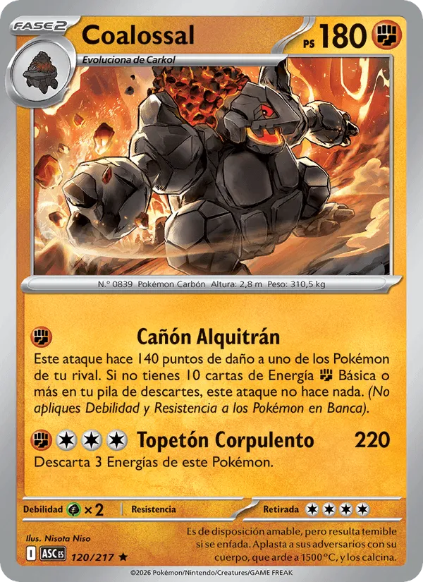 Coalossal · Héroes Ascendentes 120/217