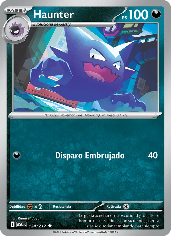 Haunter · Héroes Ascendentes 124/217