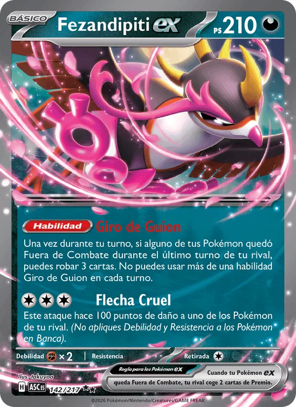 Fezandipiti ex · Héroes Ascendentes 142/217