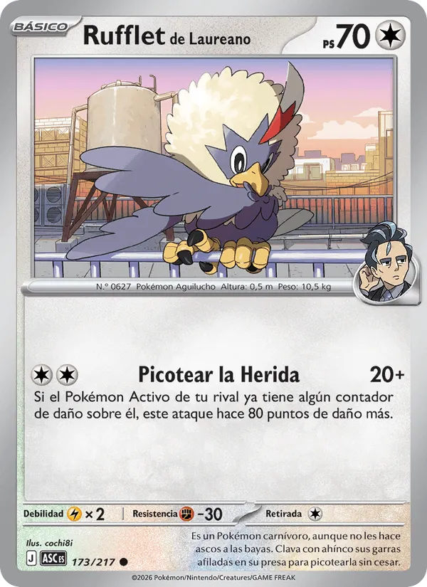 Rufflet de Laureano · Héroes Ascendentes 173/217